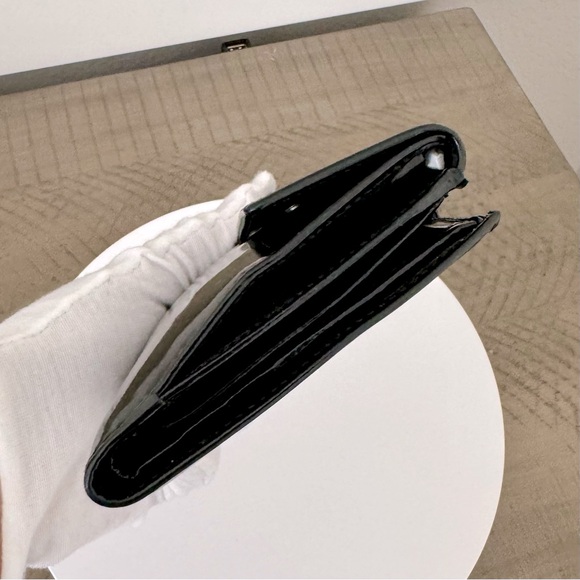 Prada Black Patent Compact Wallet - Picture 5 of 10